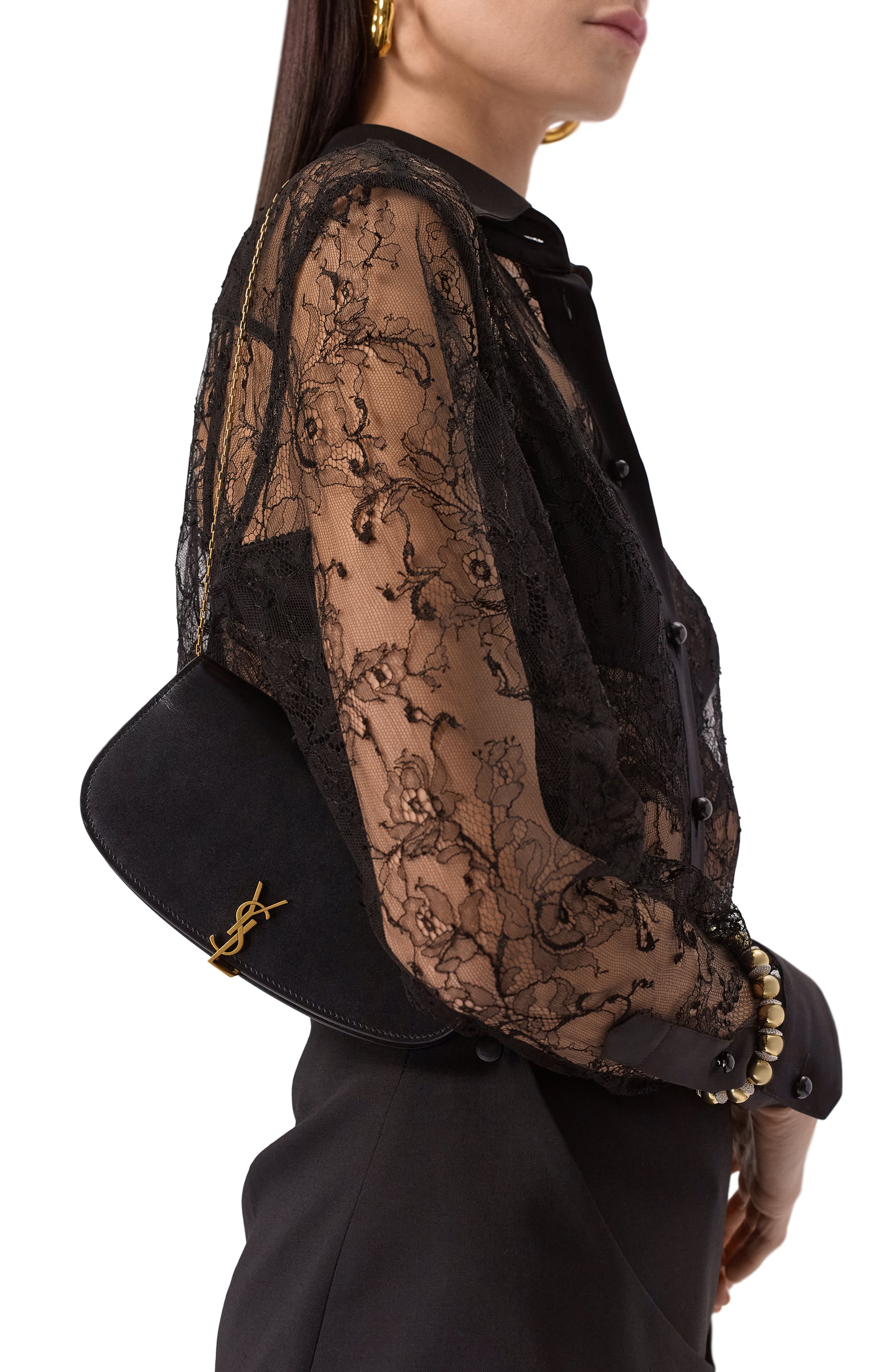 Клатч voltaire SAINT LAURENT, арт. 799867/0SX0W, фото 2