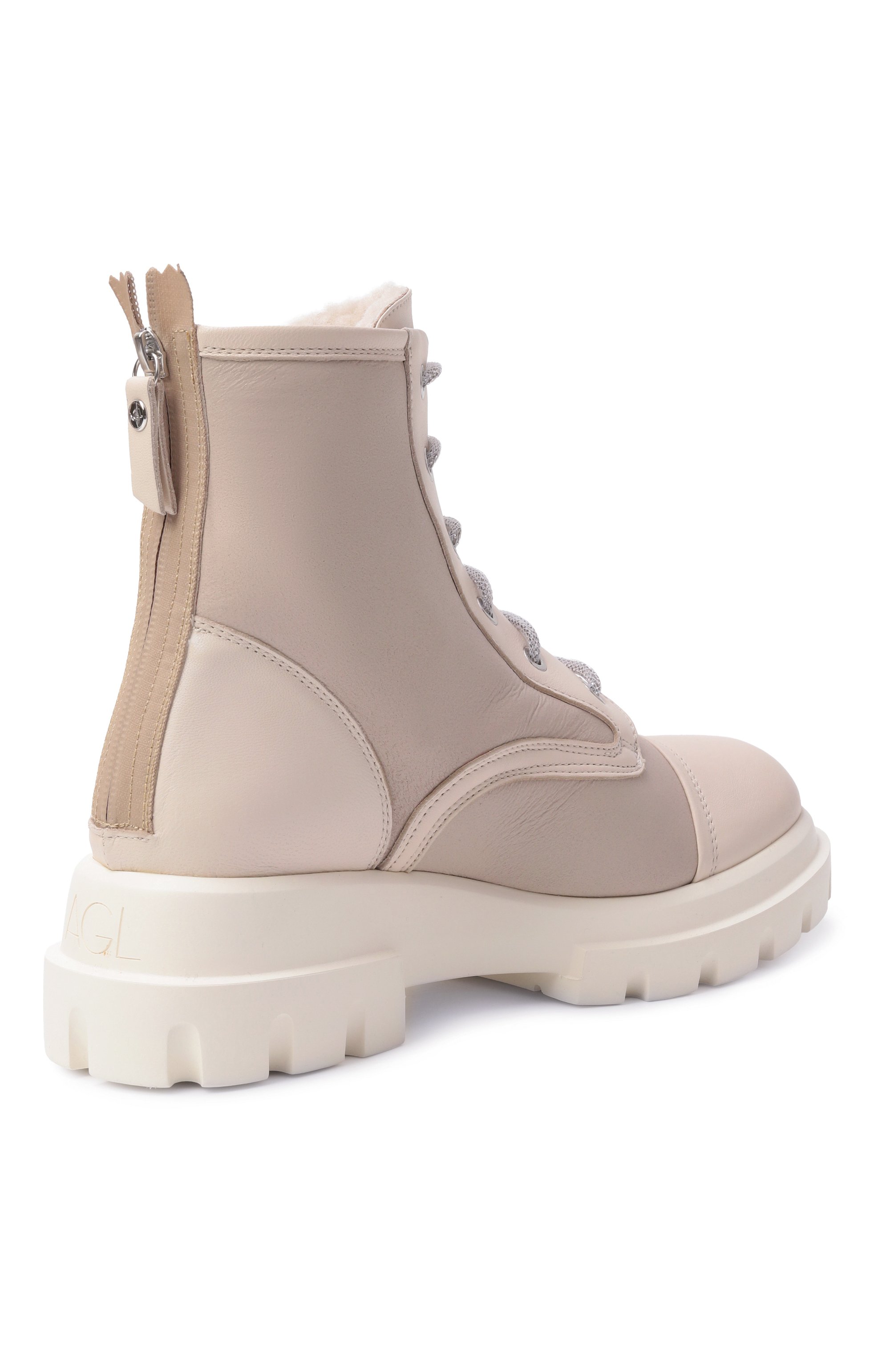 Кожаные ботинки marvina AGL, арт. D756597MG/K7514, фото 5