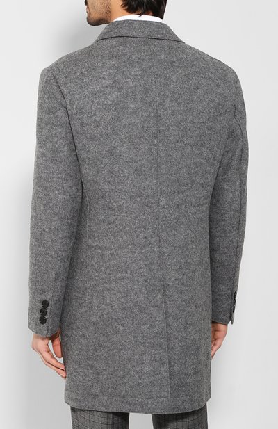 Шерстяное пальто BOSS, арт. 50417913, фото 4