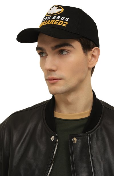 Хлопковая бейсболка DSQUARED2, арт. BCM0645 05C00001, фото 2