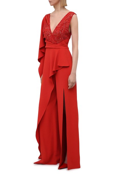 Комбинезон из вискозы ZUHAIR MURAD, арт. JSP20007/CRCA007, фото 3