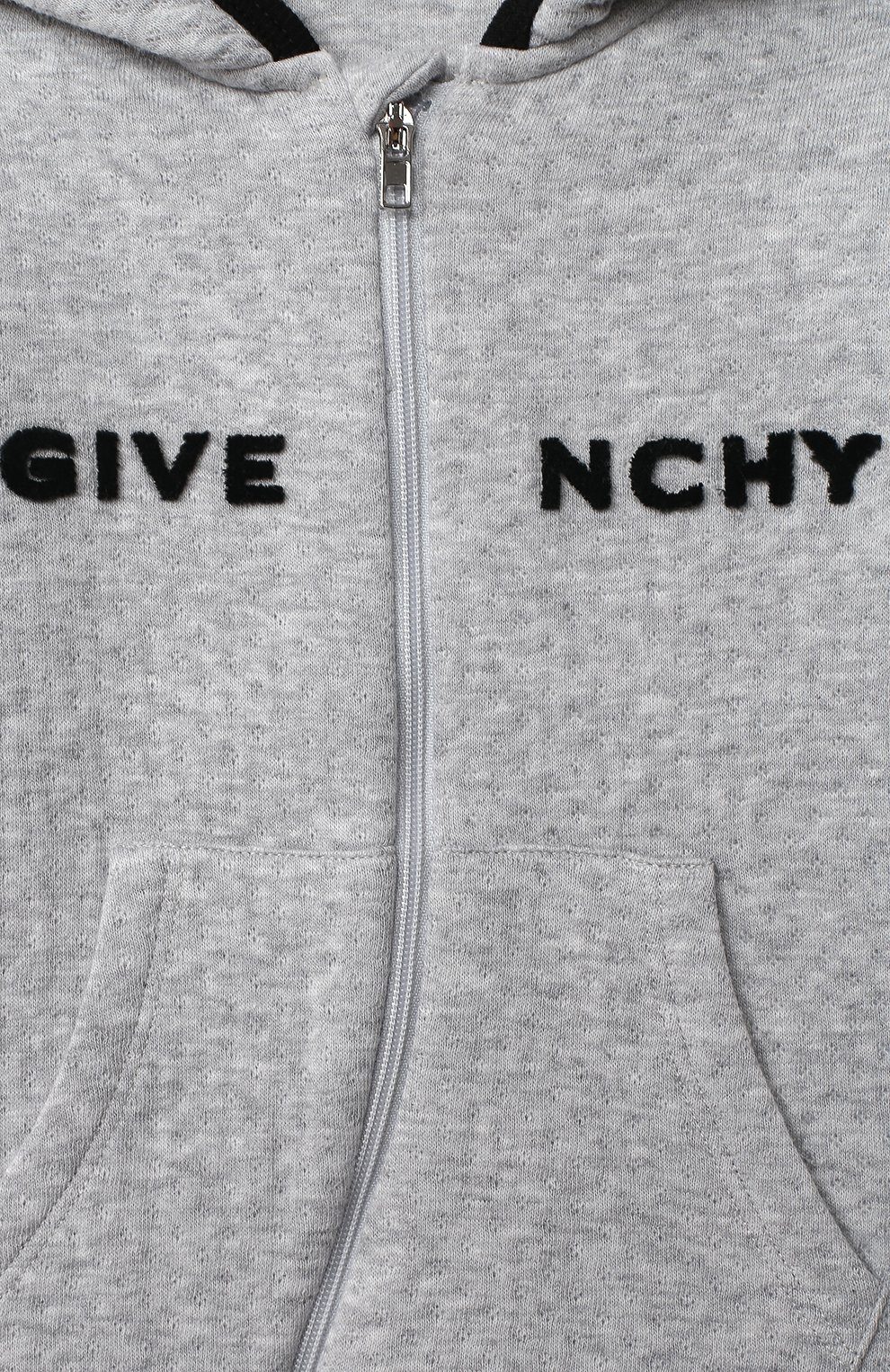 Хлопковый комбинезон GIVENCHY серого цвета по цене 26800 руб., арт. H94050, фото 3 Хлопковый комбинезон GIVENCHY, арт. H94050, фото 3