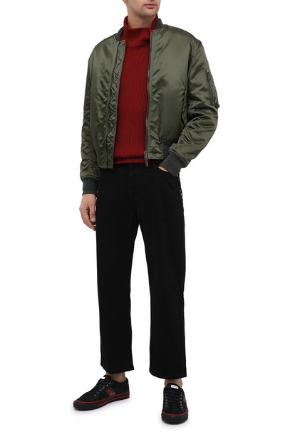 Текстильные кеды tennis 1977 GUCCI, арт. 628709/H9H70, фото 2