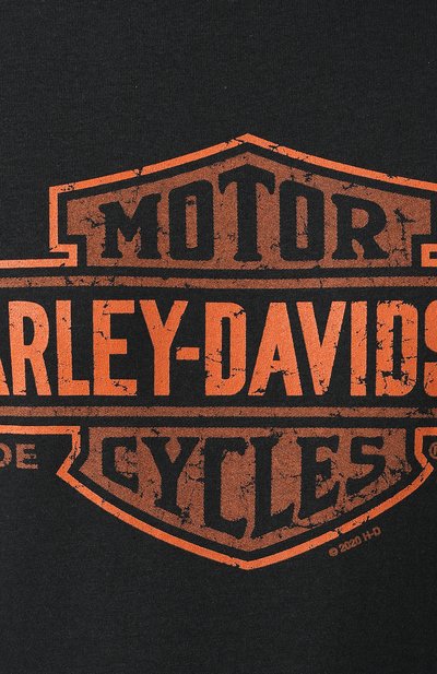Хлопковый лонгслив exclusive for moscow HARLEY-DAVIDSON, арт. R003470, фото 5