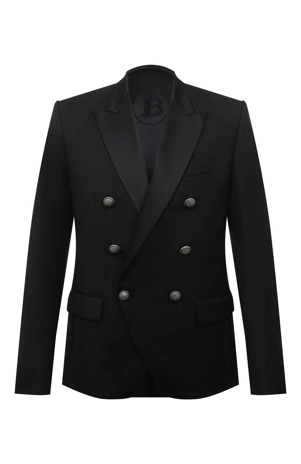 Шерстяной смокинг BALMAIN, арт. XH1SH010MB15, фото 1