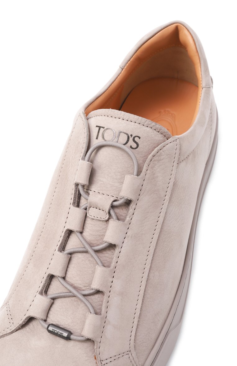 Кеды из нубука TOD’S, арт. XXM04L0JF40/6RN, фото 1