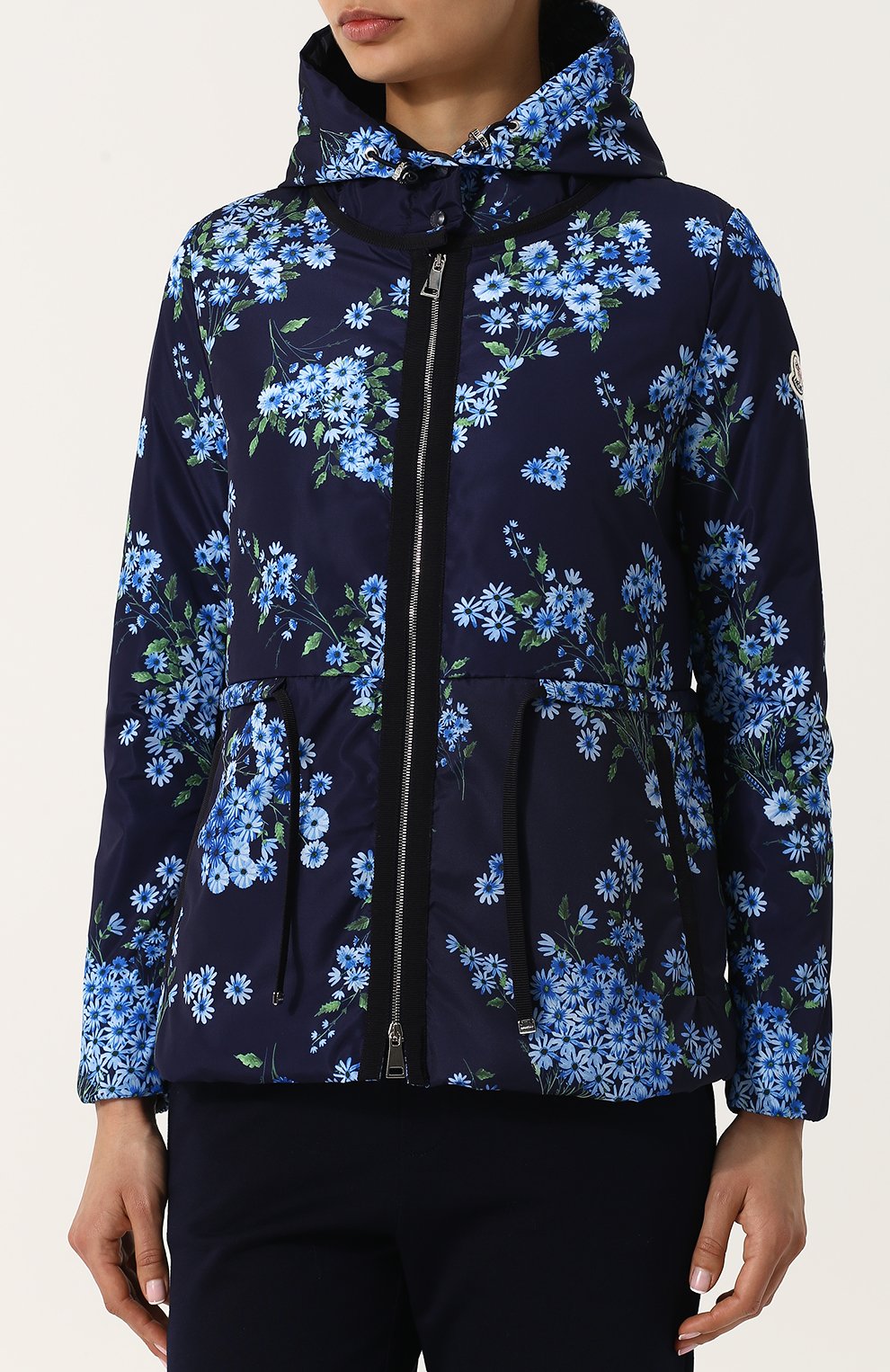 Пуховик с капюшоном на молнии MONCLER, арт. D1-093-46307-05-549N3, фото 3