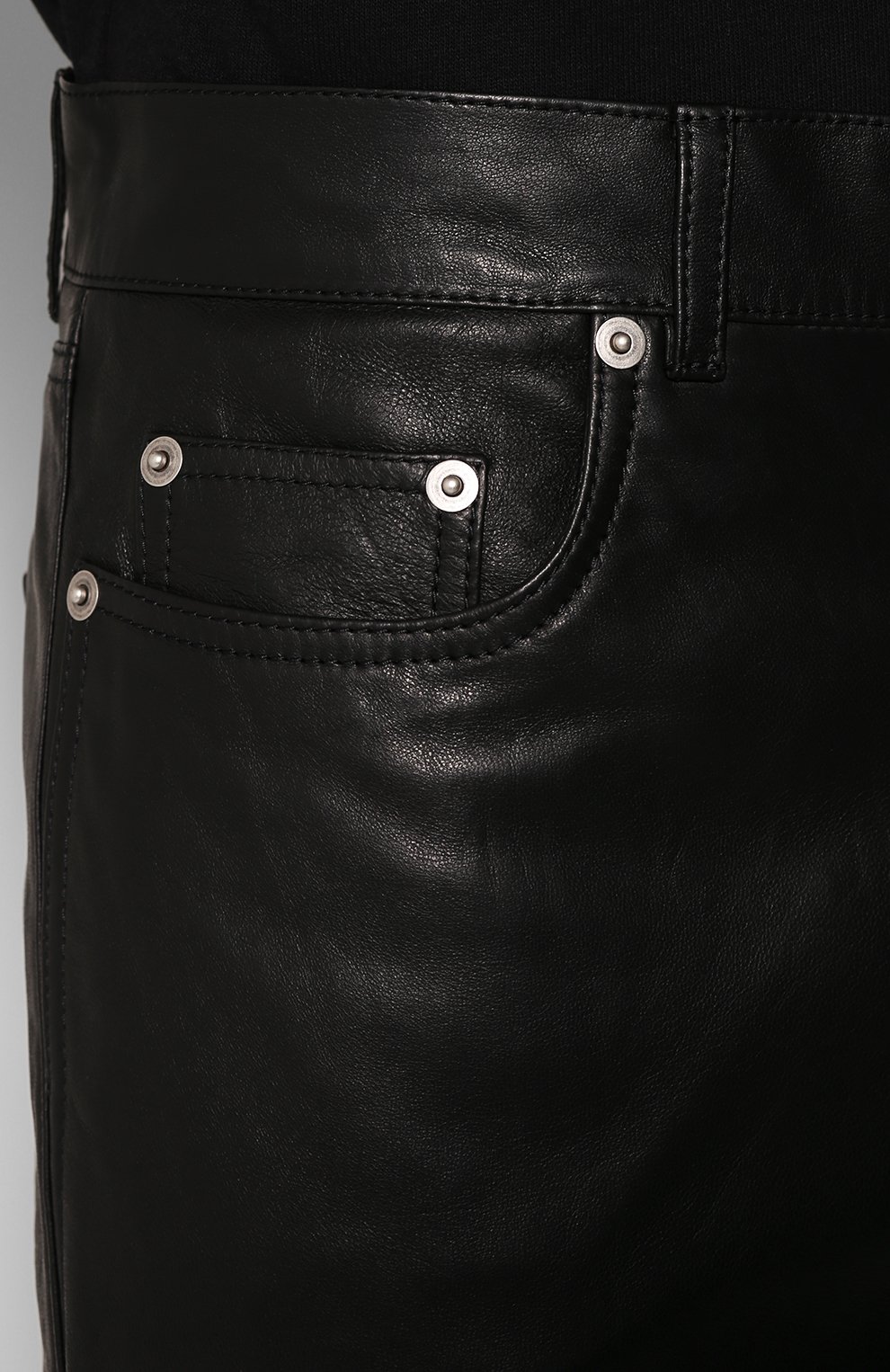 Кожаные брюки SAINT LAURENT, арт. 605147/YC2MA, фото 5