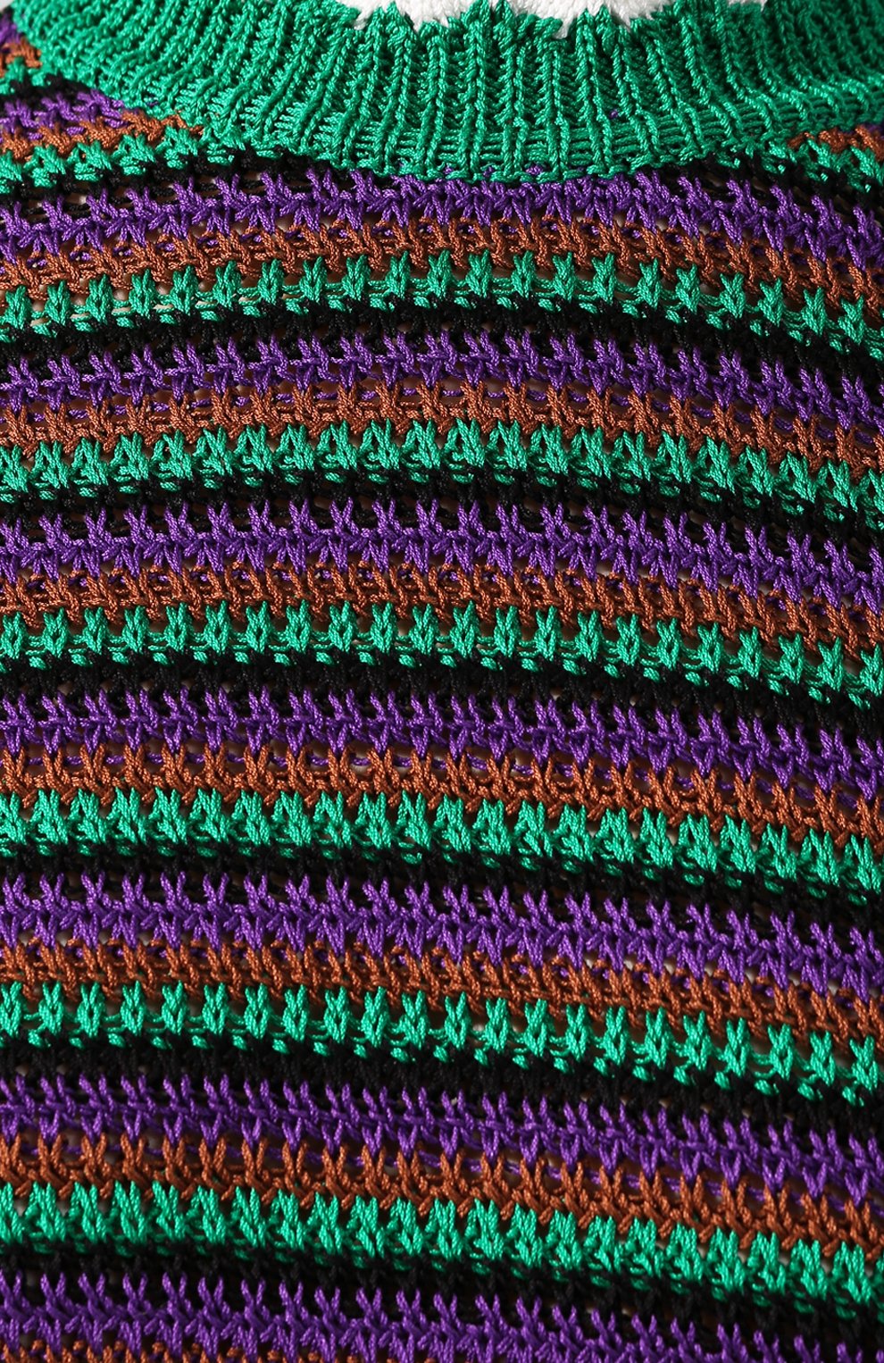 Хлопковый пуловер MIU MIU, арт. MML298-1TH7-F0394, фото 5