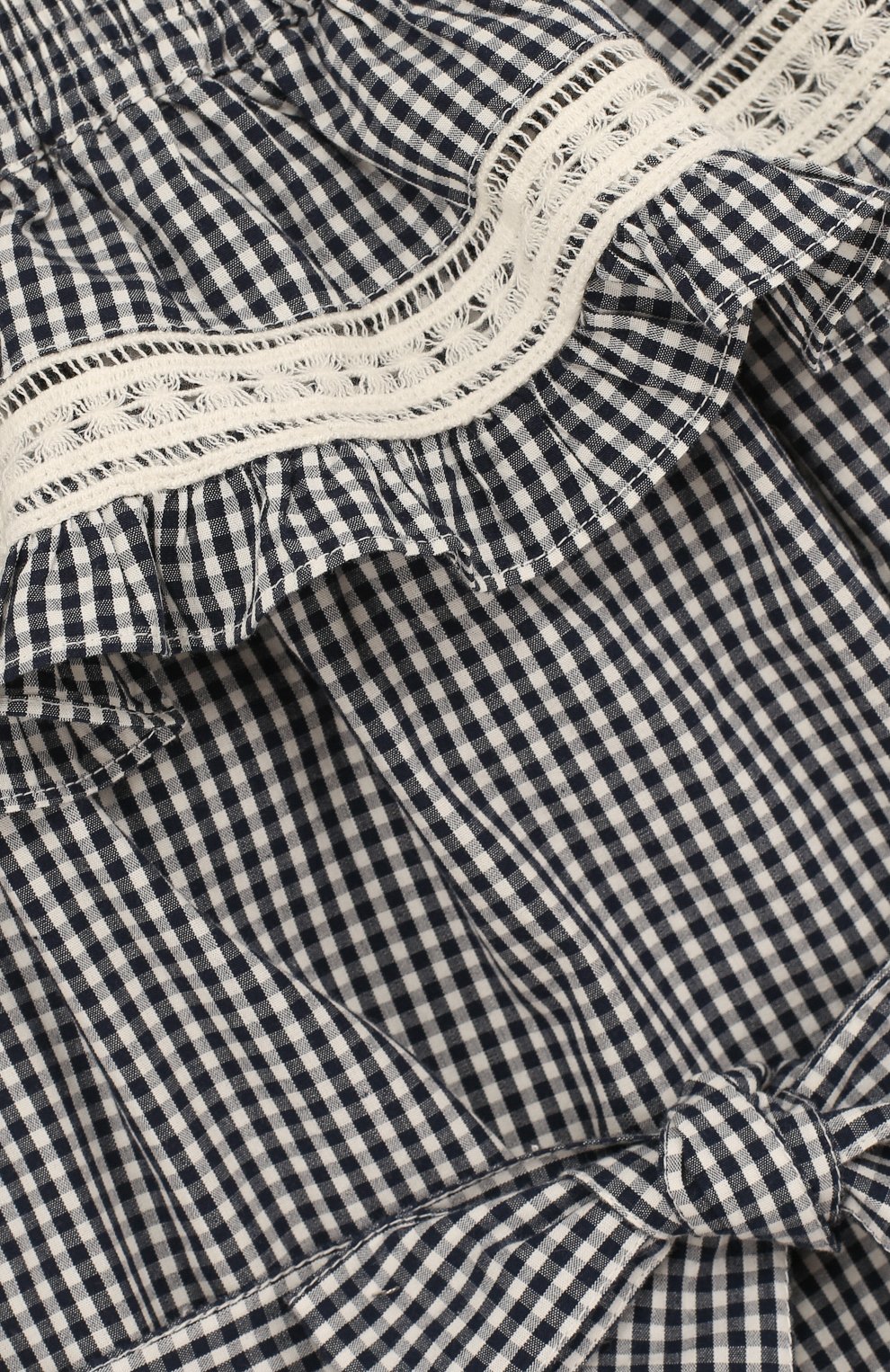 Хлопковый сарафан с поясом и открытыми плечами LES COYOTES DE PARIS, арт. 330115, фото 3