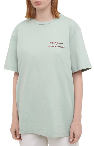 Хлопковая футболка STELLA MCCARTNEY, арт. 601849/SMP92, фото 3