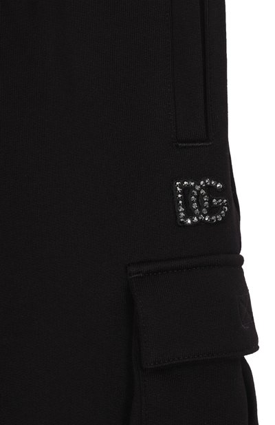 Хлопковые брюки-карго DOLCE & GABBANA, арт. L5JPH7/G7PSA_001, фото 3