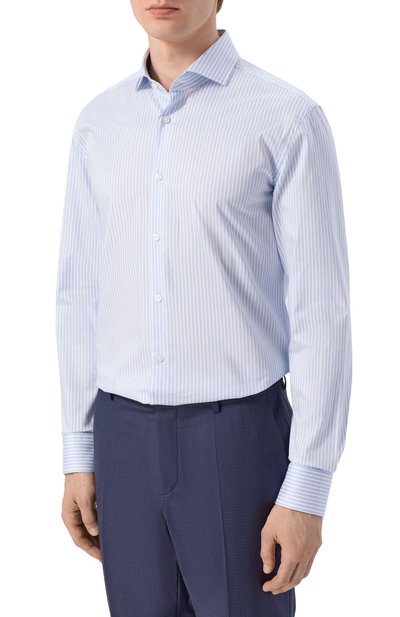 Хлопковая сорочка BOSS, арт. 50560646, фото 3