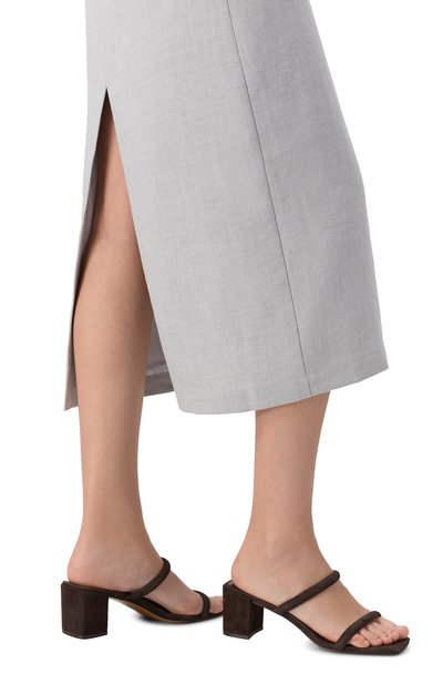 Замшевые мюли 12 STOREEZ, арт. 130463, фото 3