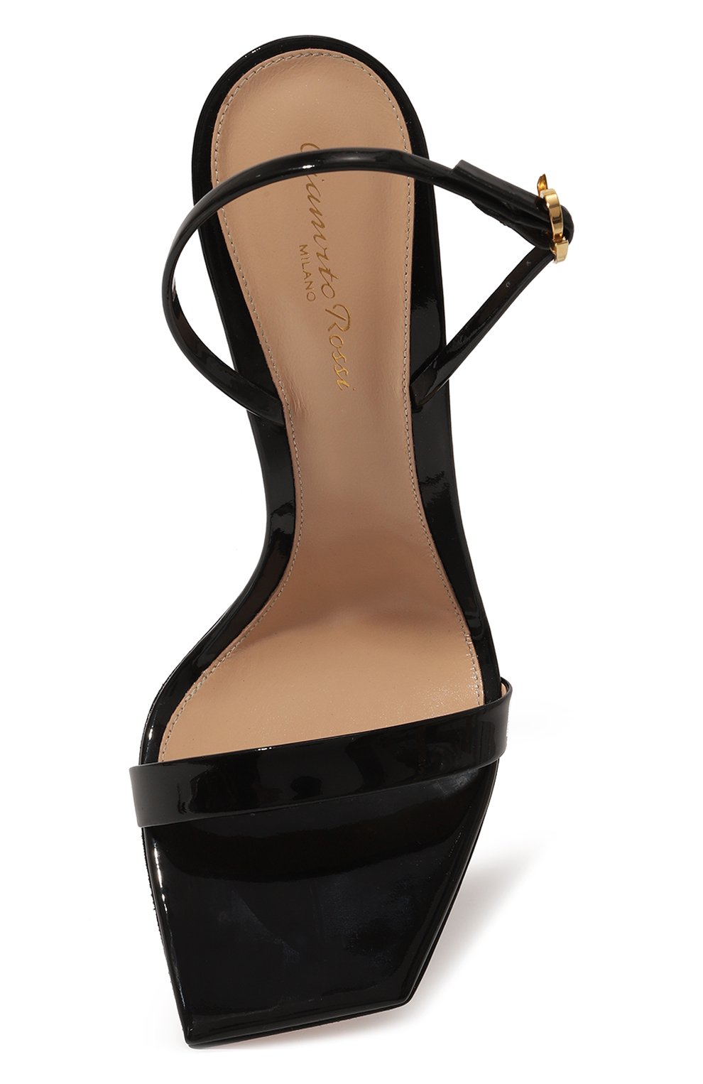 Кожаные босоножки stiletto 105 GIANVITO ROSSI, арт. G32088.15RIC.VERNER0, фото 6