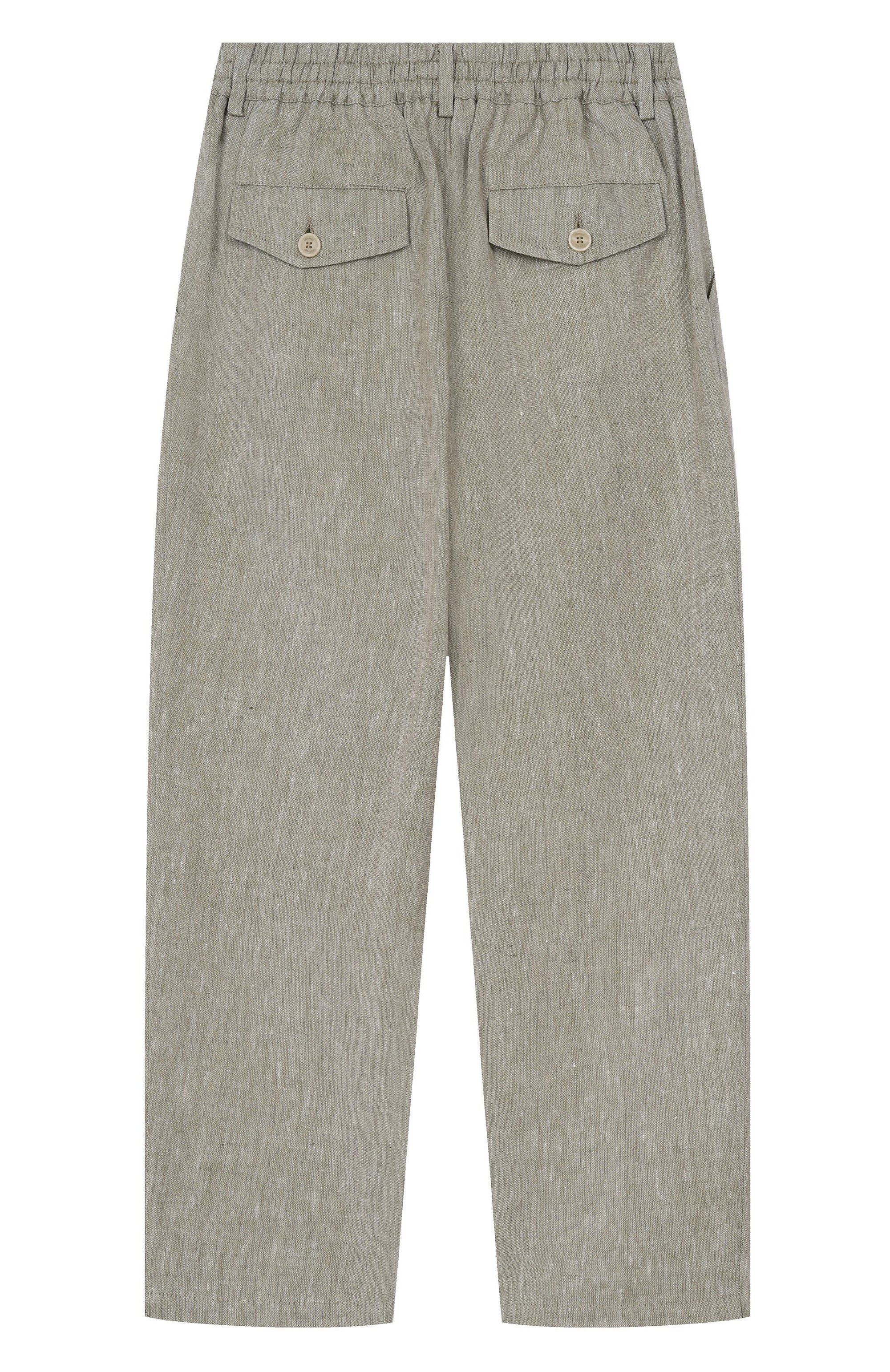 Брюки из шерсти и хлопка ELEVENTY, арт. EY6P10/I0316, фото 2