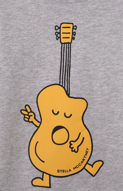 Хлопковая футболка STELLA MCCARTNEY, арт. TY8530, фото 3