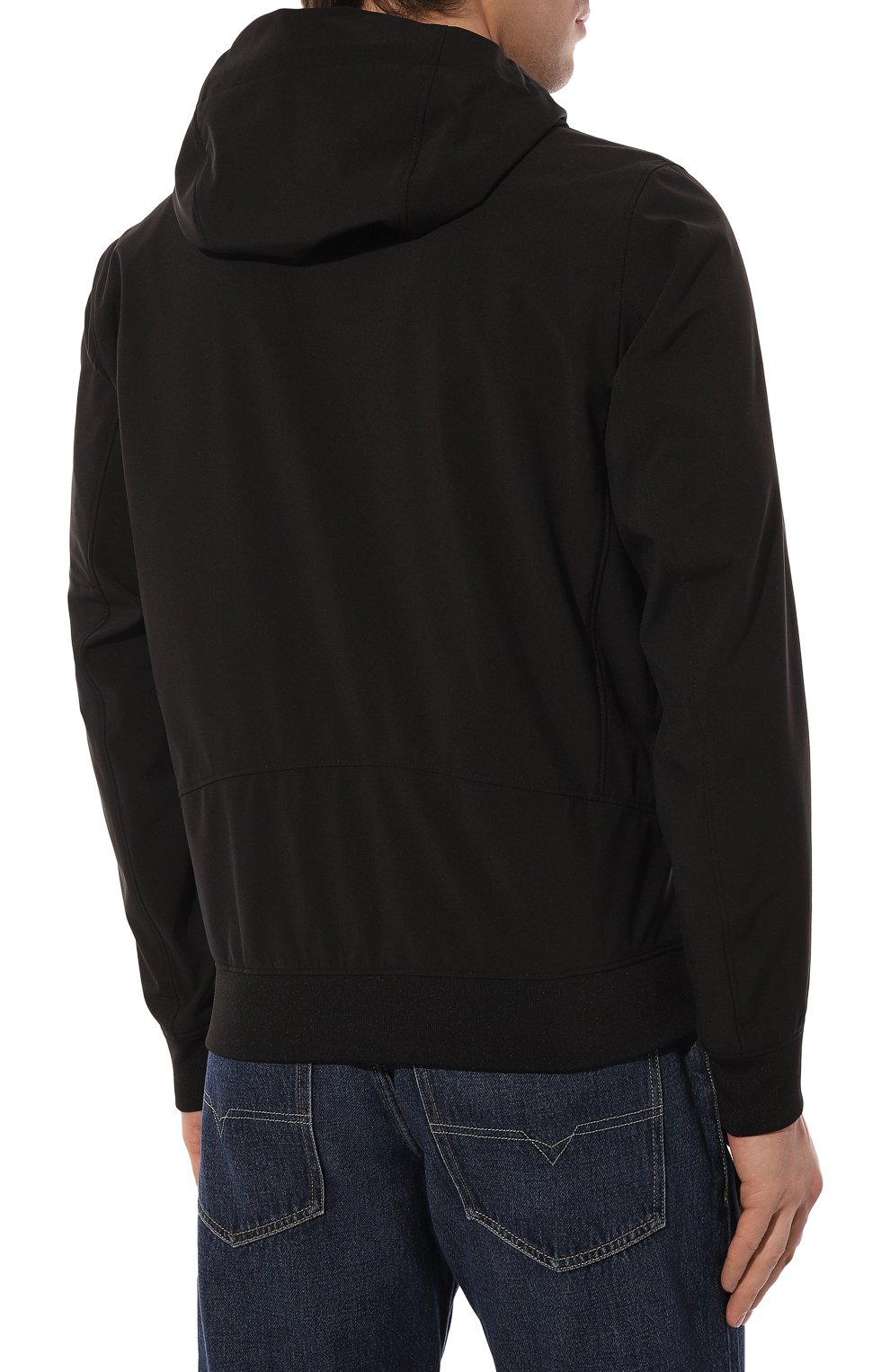 Бомбер C.P. COMPANY черного цвета по цене 45400 руб., арт. 14CM0W002A-005968A, фото 4 Бомбер C.P. COMPANY, арт. 14CM0W002A-005968A, фото 4