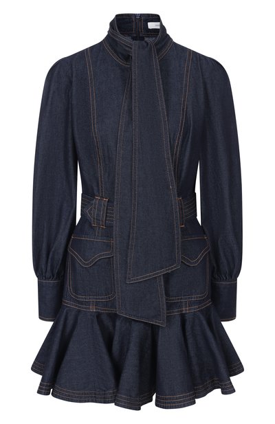 Женское джинсовое платье ZIMMERMANN, арт. 5410DF25R