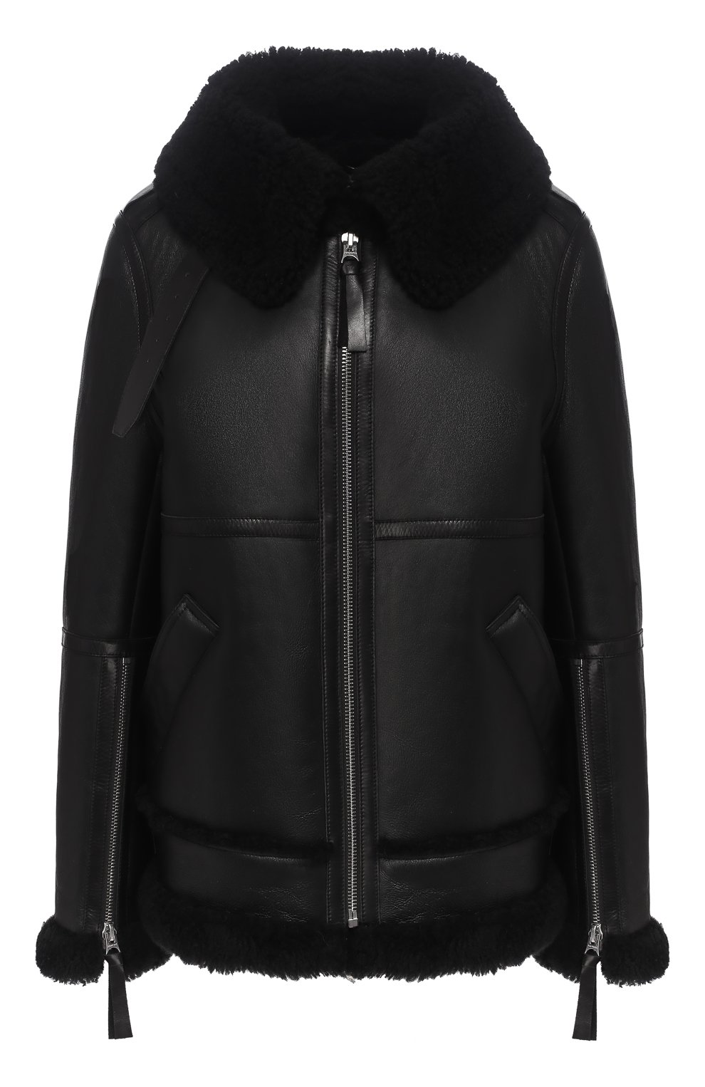 Дубленка ACNE STUDIOS черного цвета по цене 375500 руб., арт. A70022, фото 1 Дубленка ACNE STUDIOS, арт. A70022, фото 1