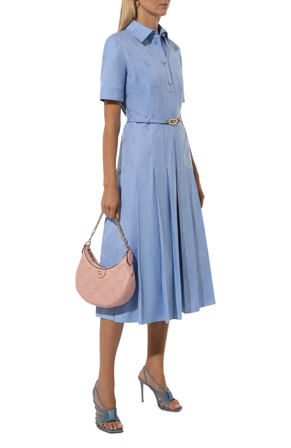 Кожаные босоножки hellen GIANVITO ROSSI, арт. G32488.15RIC.NAPANTB, фото 2