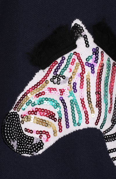 Свитер из хлопка и кашемира с принтом и пайетками MARC JACOBS (THE), арт. W15348/2A-5A, фото 3