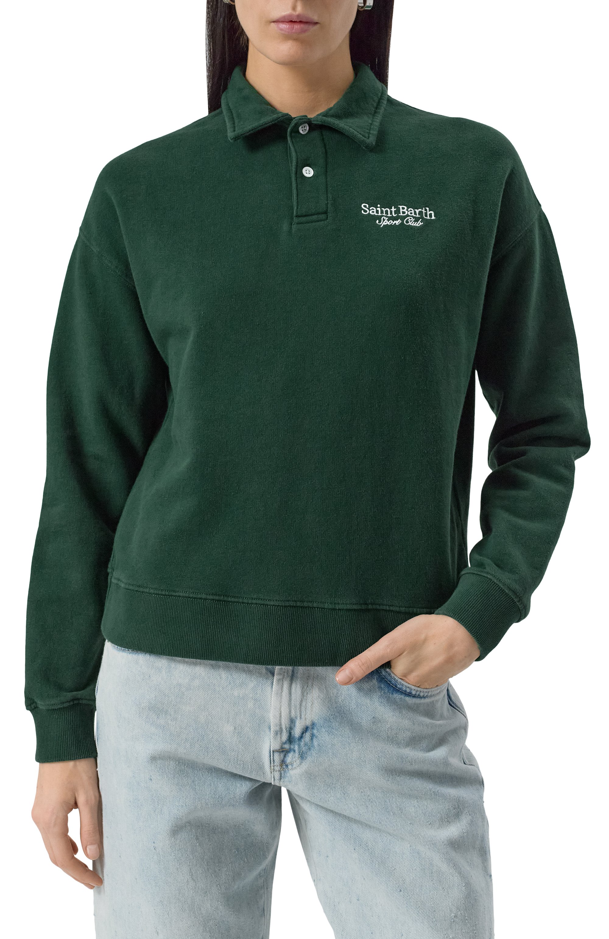 Хлопковое поло MC2 SAINT BARTH, арт. BERENICE/00942G, фото 3