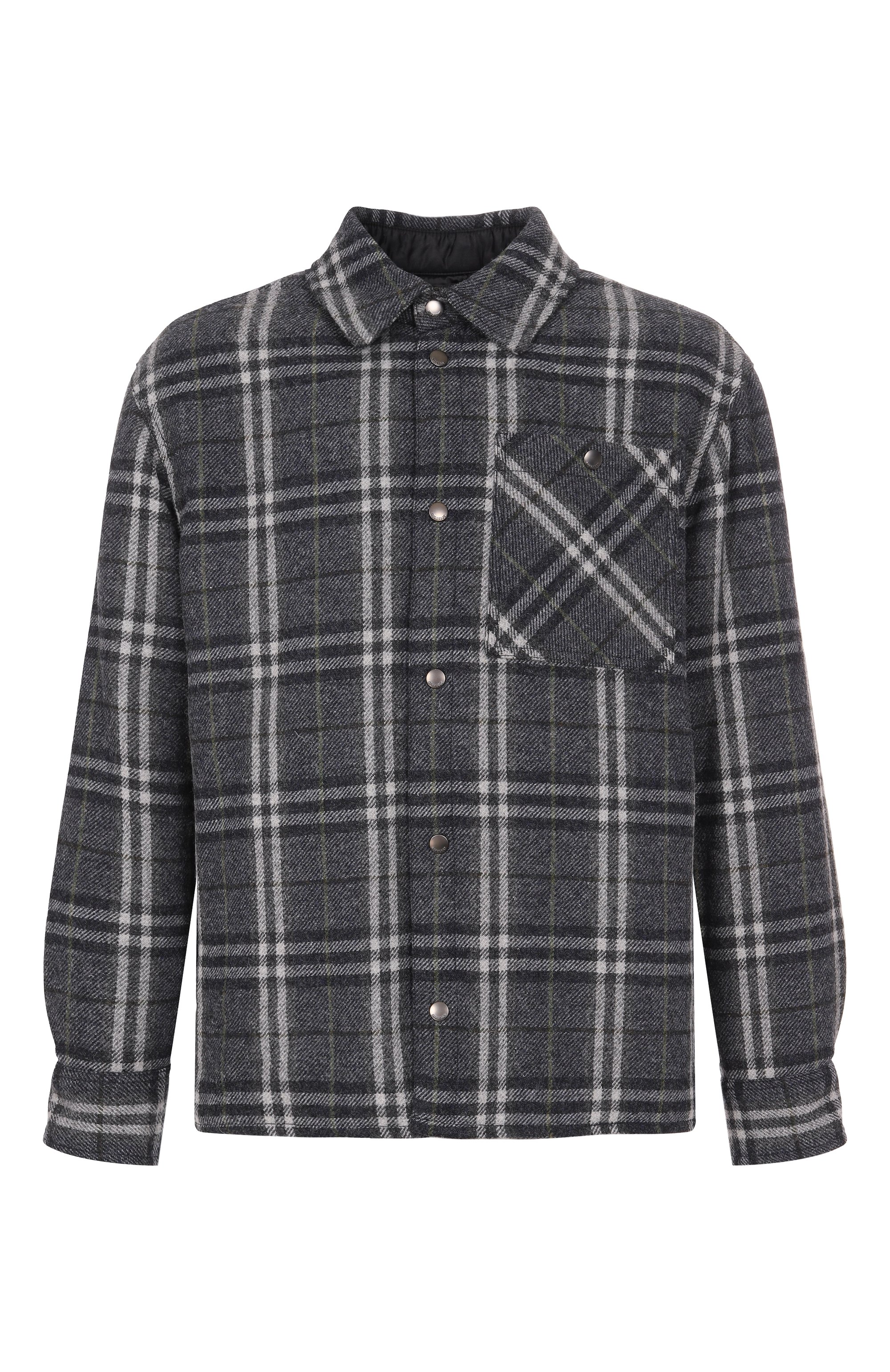 Шерстяная куртка-рубашка BURBERRY, арт. 8102224, фото 1