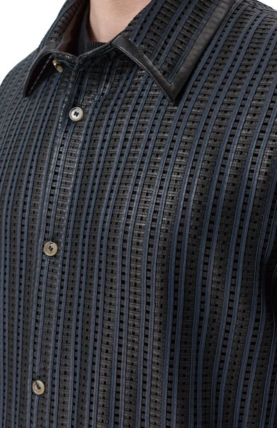 Кожаная рубашка MVST, арт. M26.2PM.L903/LEATHER_001, фото 5