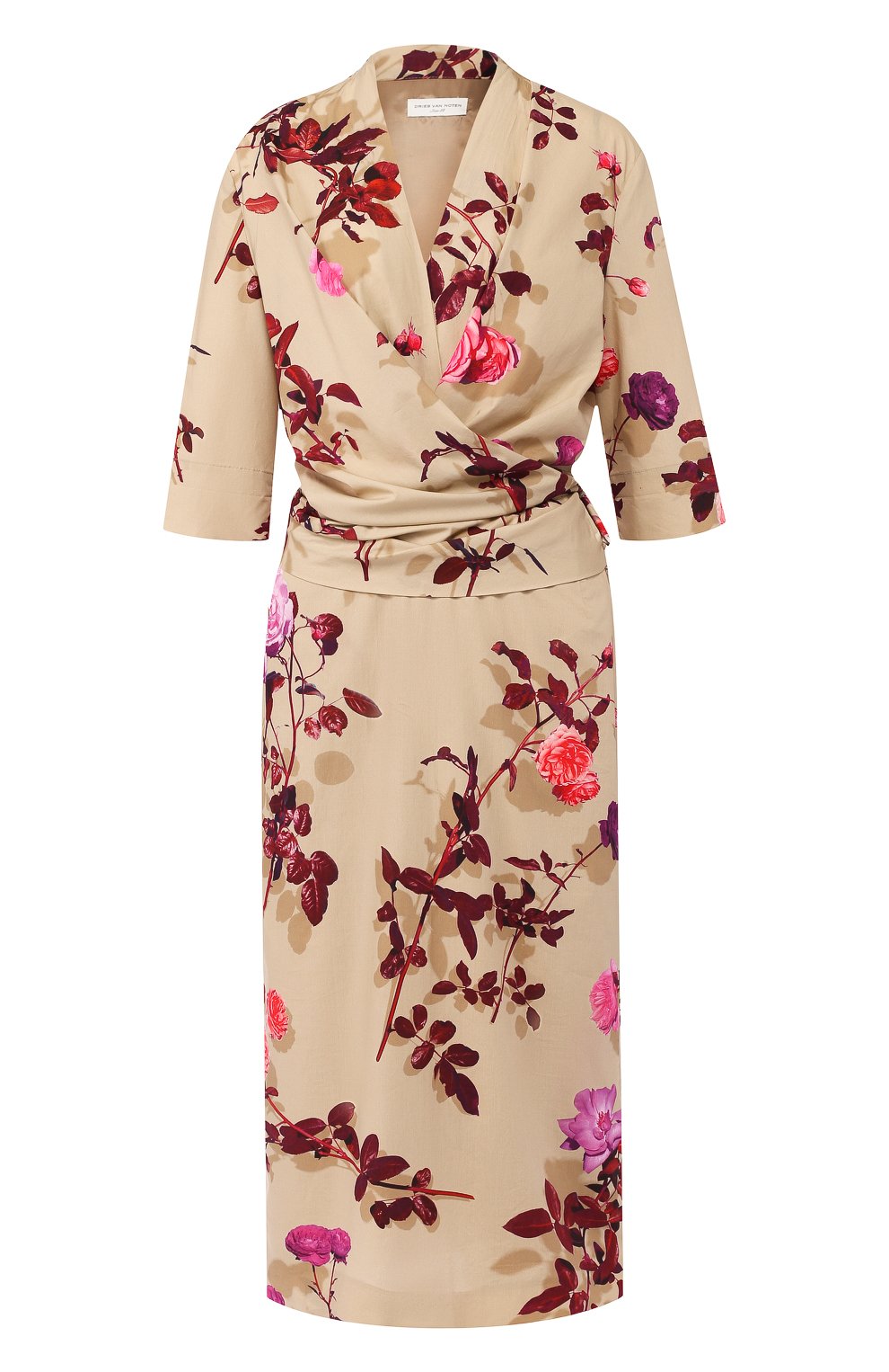 Хлопковое платье DRIES VAN NOTEN, арт. 192-11024-8007, фото 1