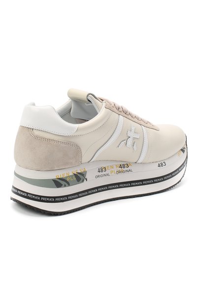 Кожаные кроссовки beth PREMIATA, арт. BETH/VAR4841, фото 4