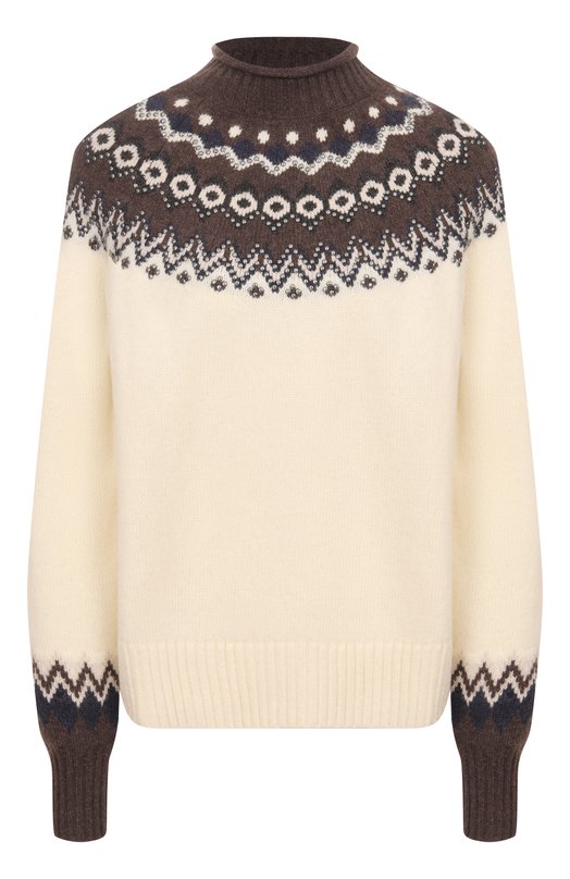 Шерстяной свитер The Kooples FPUL31014K Кремовый FPUL31014K