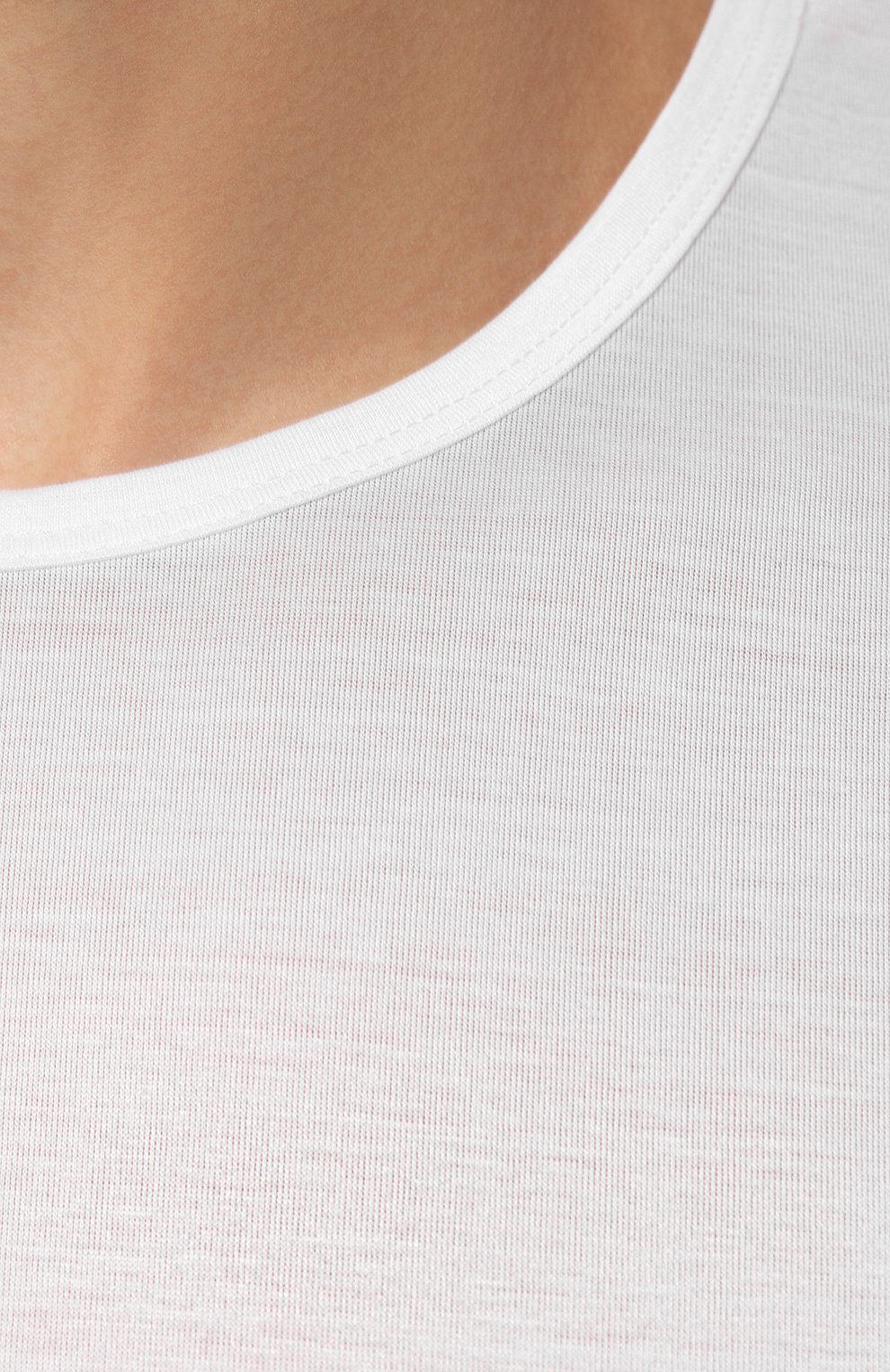 Хлопковая футболка ZEGNA, арт. N2M200110, фото 5