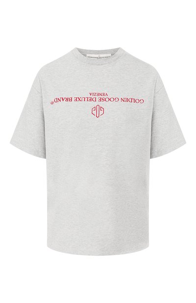 Женская хлопковая футболка GOLDEN GOOSE DELUXE BRAND, арт. G34WP024.A1