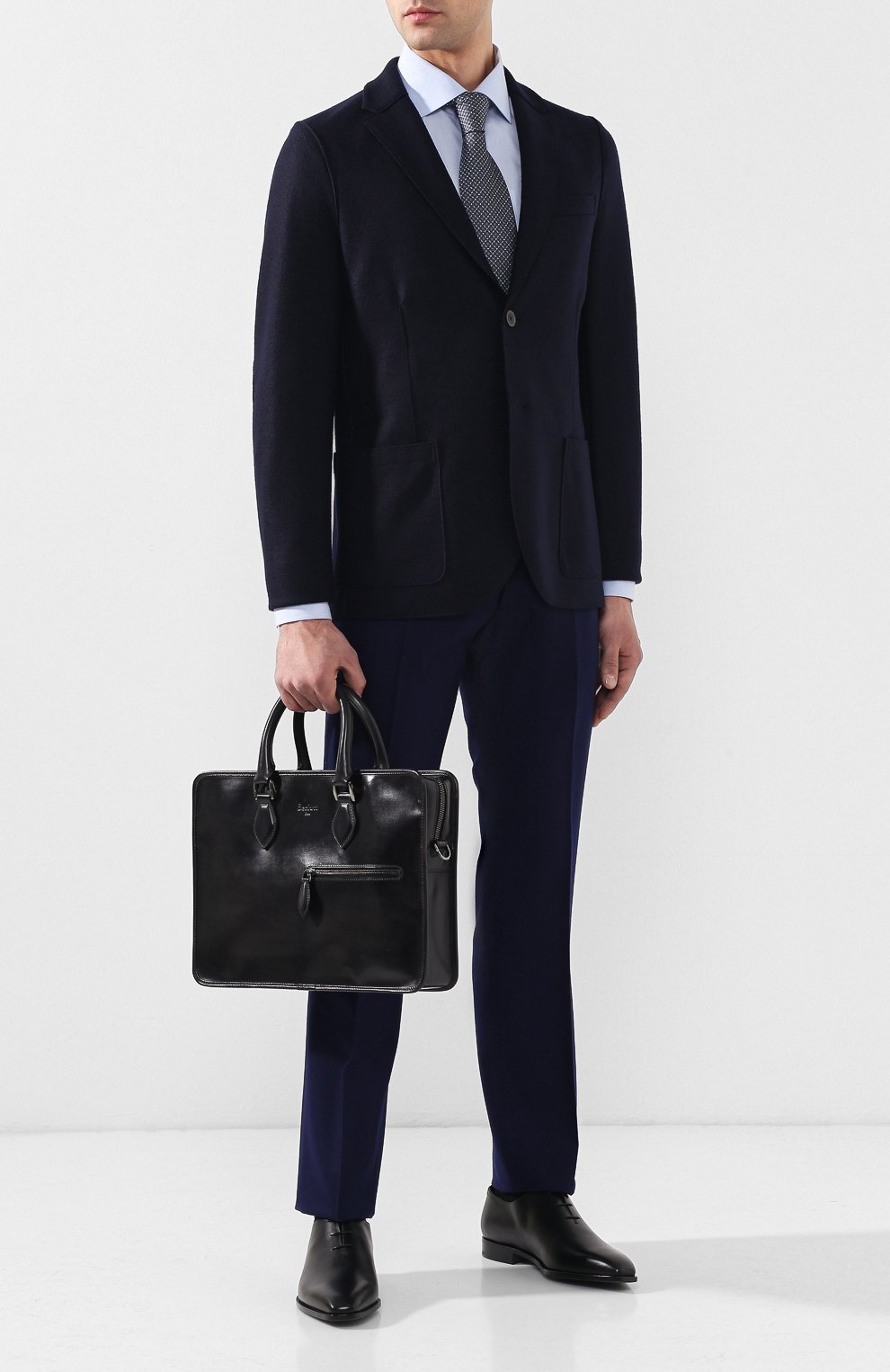 Кожаный портфель с плечевым ремнем BERLUTI, арт. M149259, фото 2
