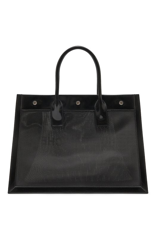 Сумка-тоут Rive Gauche small Saint Laurent 743153/FABXI Чёрный  743153/FABXI Фото 6