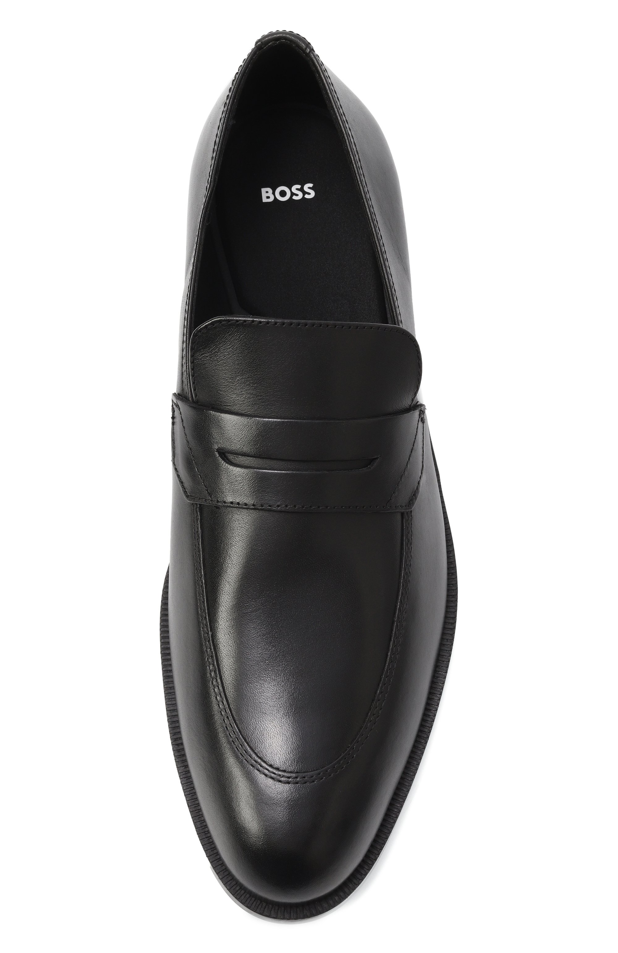 Кожаные пенни-лоферы tayil BOSS, арт. 50541699, фото 6