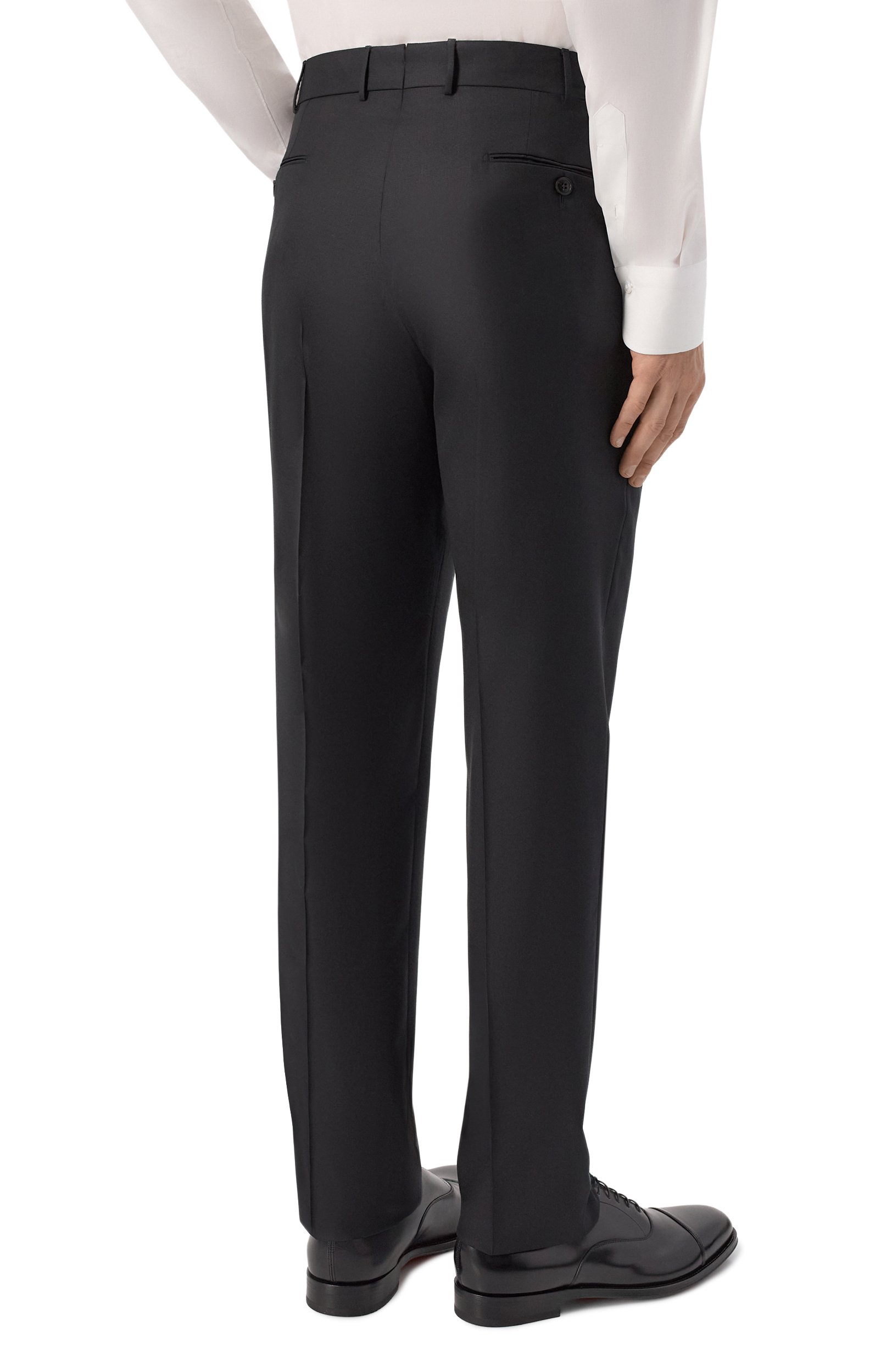 Шерстяные брюки ZEGNA, арт. 75TB12/C48F01, фото 4