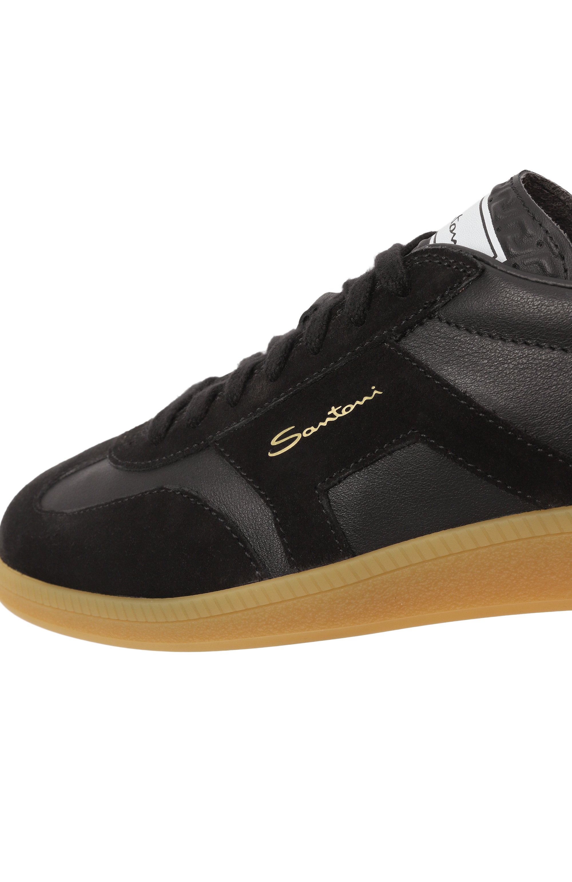 Кожаные кеды dbs oly SANTONI, арт. WBPG61244FARSLYA, фото 7