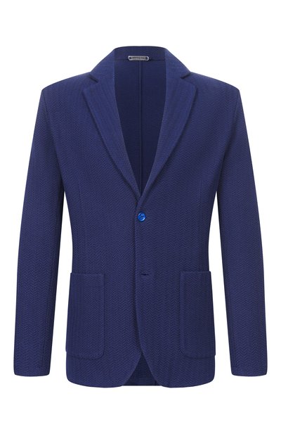 Мужской пиджак из шелка и хлопка STEFANO RICCI, арт. K616442J02/F26111_003