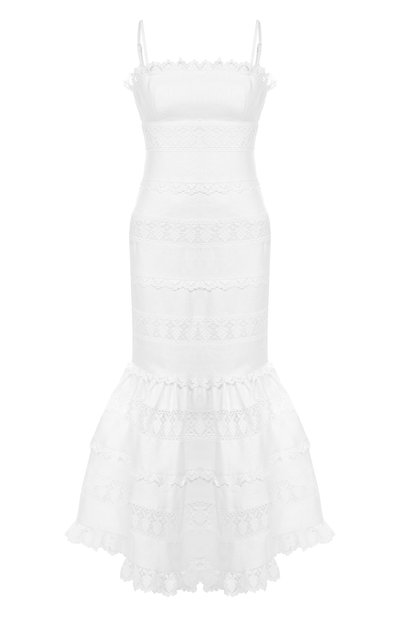 Женское льняное платье ZIMMERMANN, арт. 5225DWAY