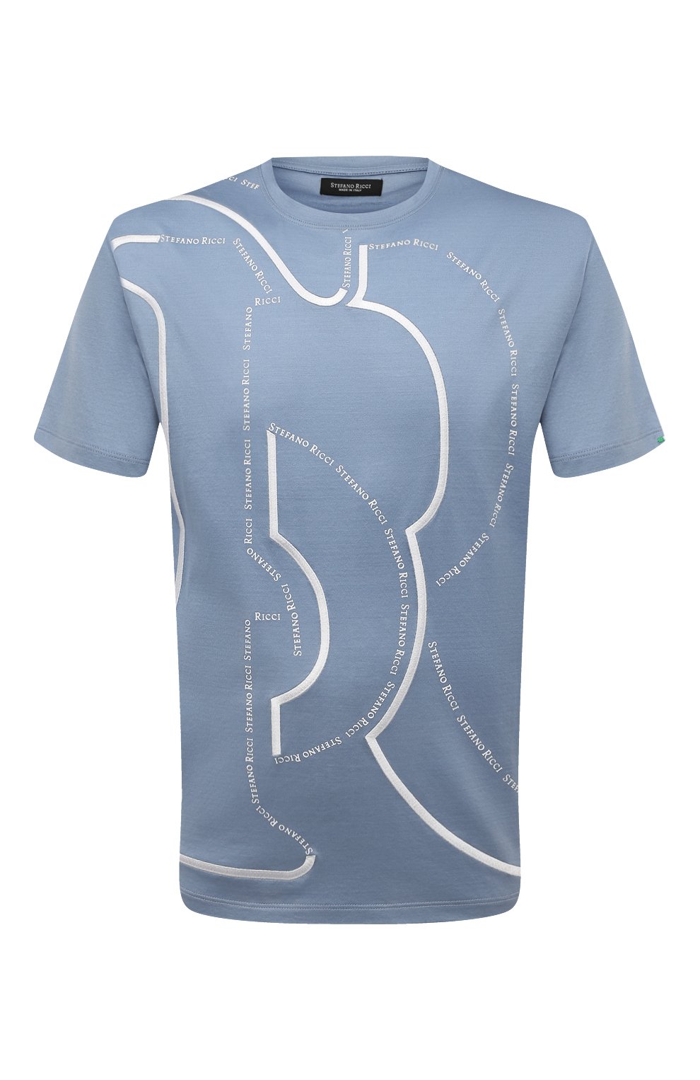 Хлопковая футболка STEFANO RICCI, арт. MNH3102200/TE0001, фото 1