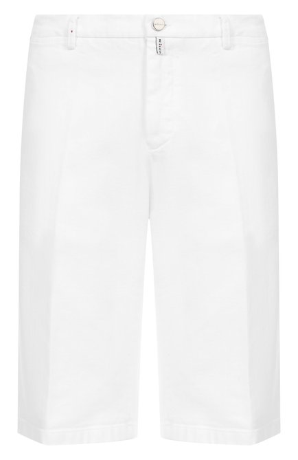 Мужские хлопковые шорты KITON, арт. UFBLACK0602F14