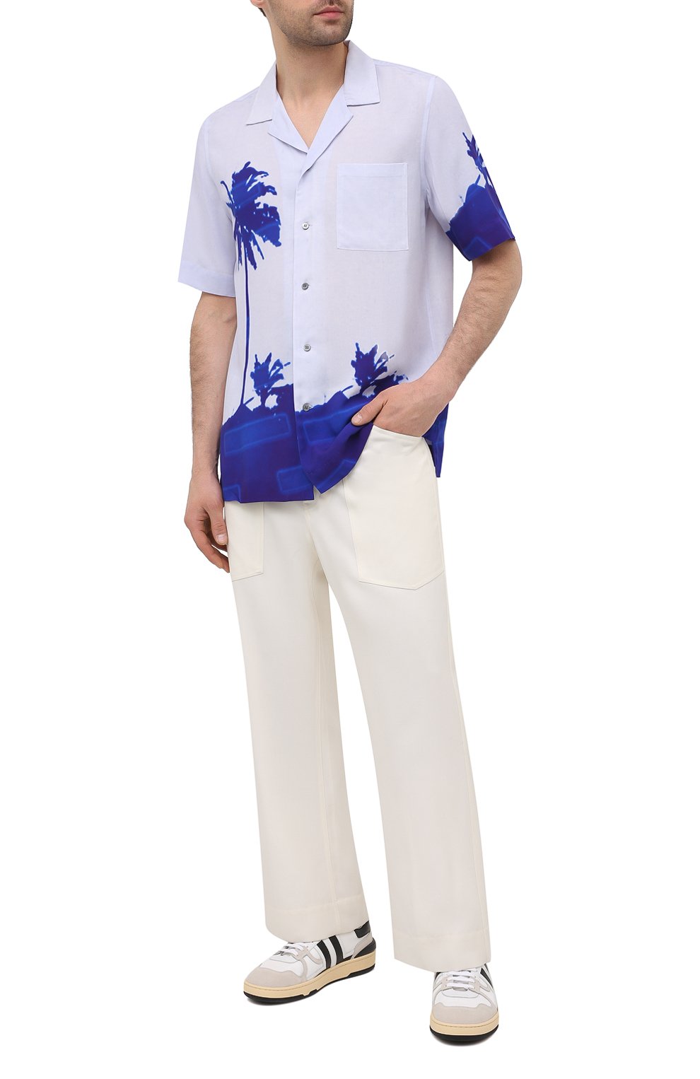 Рубашка из вискозы DRIES VAN NOTEN, арт. 211-20719-2003, фото 2