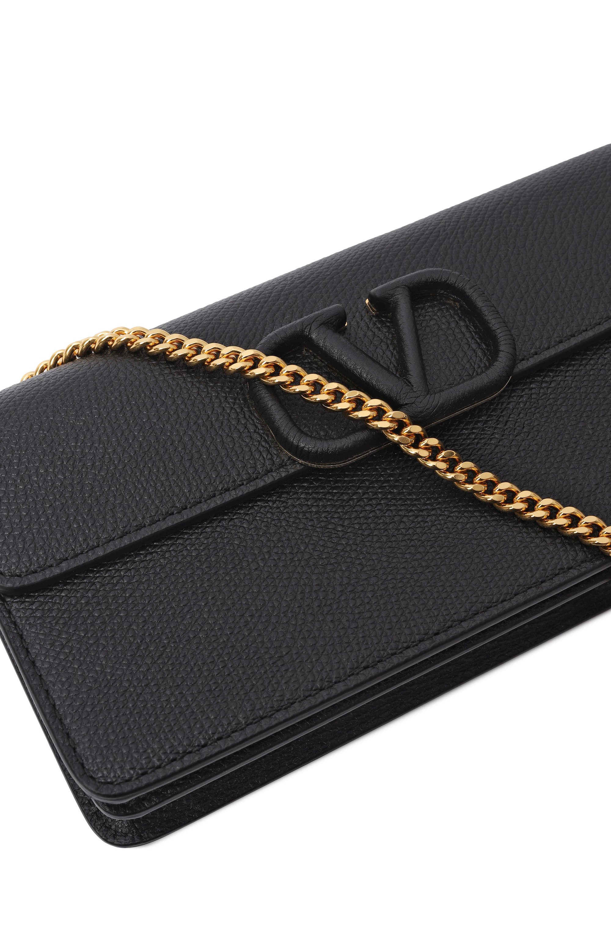 Сумка vsling VALENTINO черного цвета по цене 126000 руб., арт. 8W2P0S93/RQR, фото 6 Сумка vsling VALENTINO, арт. 8W2P0S93/RQR, фото 6