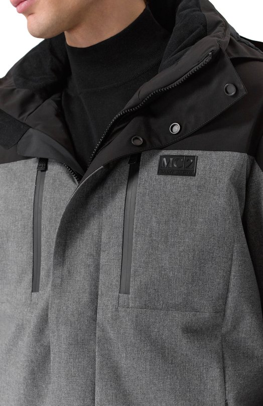 Пуховик MC2 Saint Barth GST0002-00036I/GREATSC0TT FLANNEL Серый  GST0002-00036I/GREATSC0TT FLANNEL Фото 5