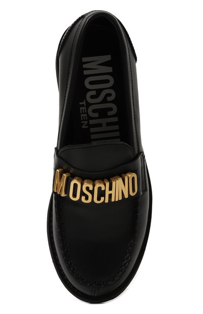 Кожаные лоферы MOSCHINO, арт. 80629/VAR1/36-40, фото 4