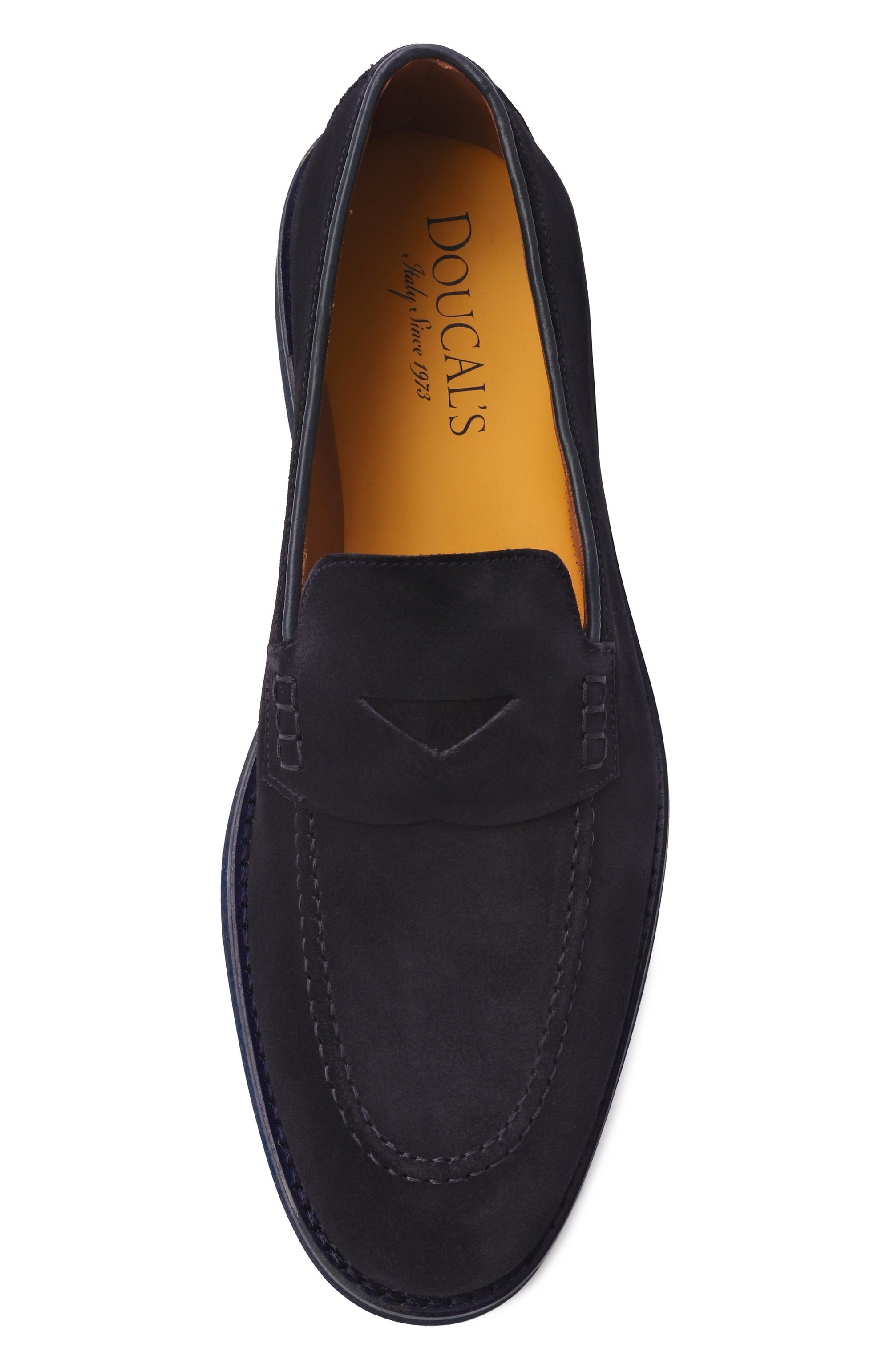 Замшевые пенни-лоферы DOUCAL'S, арт. DU3294SAL0UF009B, фото 6