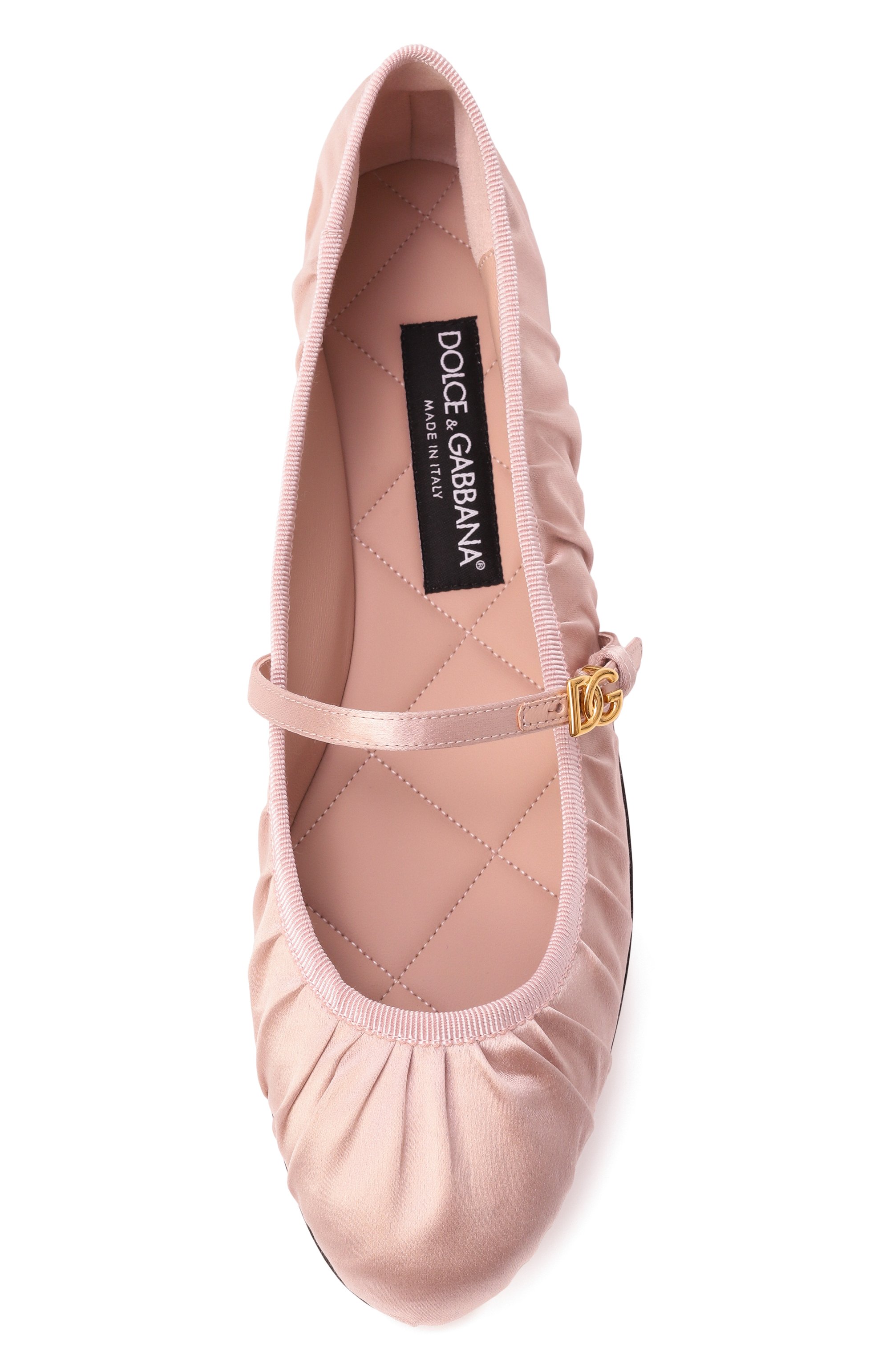 Текстильные балетки vally DOLCE & GABBANA, арт. CB0257/AD160, фото 6