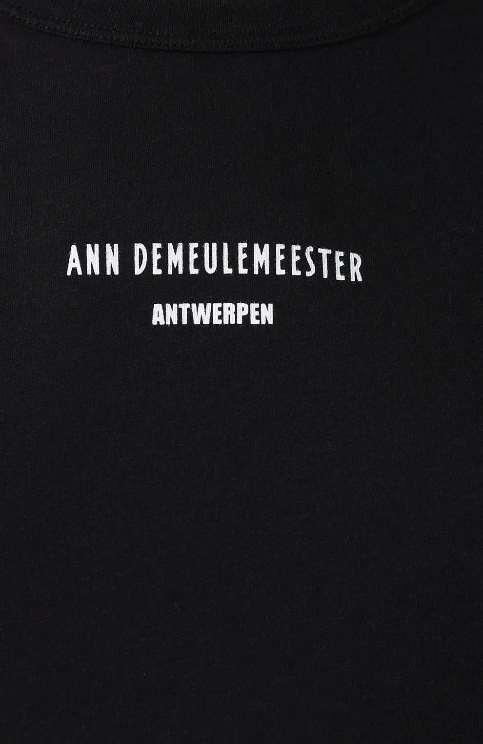 Хлопковая футболка ANN DEMEULEMEESTER, арт. 2001-3979-W-232-096, фото 5